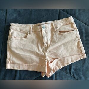 Wild Fable Women's Peach High Rise Shorts 14/32R